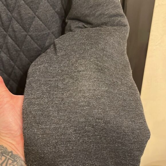 Ted Baker Grey Lined Quilted Coat - Picture 13 of 16